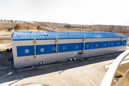 Здание водоочистных сооружений Амурского ГПЗ «ГК МФМК»