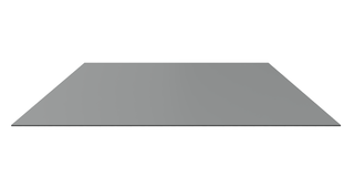 Лист плоский  1250 мм х 0,7 мм (оцинкованный)