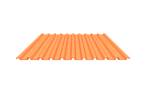 Профлист С-18 1000/1023 мм х 0,5 мм (цветной)