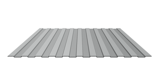 Профлист С-8 1150/1200 мм х 0,3 мм (оцинкованный)