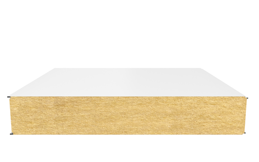 Стеновая сэндвич-панель (минеральная вата) 180 мм х 1190 мм (Гладкая)