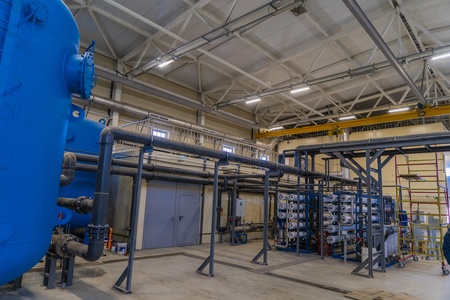 Здание водоочистных сооружений Амурского ГПЗ «ГК МФМК»